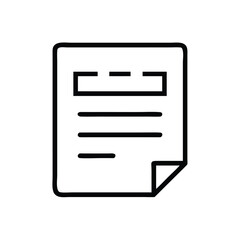 sticky note text icon sign vector 