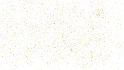 Golden glitter dust particles confetti on transparent background. Falling glitter confetti. Luxury sparkling confetti. Celebration falling gold
