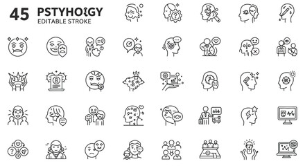 Set of People icons set vector illustration on white background