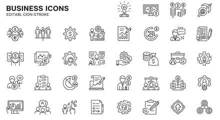Set of People icons set vector illustration on white background
