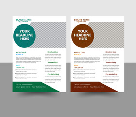 Elevate your promotional materials with this sleek, professional, and minimalist flyer template. Designed for versatility, it's ideal for businesses, events, or personal projects.