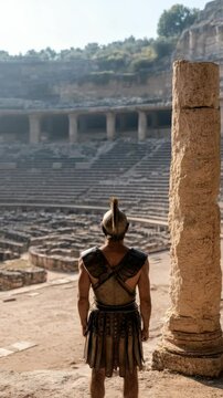 Bold Spartan: warrior spirit, spear charge, battle fury, shield defense, courage surge, disciplined force, ancient warrior, proud stance, fierce pride, strategic movement