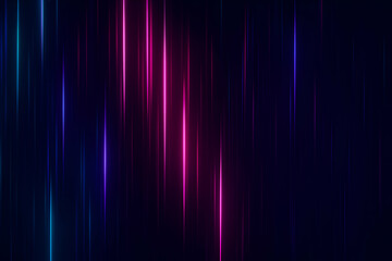 Fototapeta premium Vibrant neon lines on a dark background.
