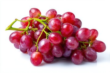 Fototapeta premium Healthy and Refreshing Red Grapes Perfect for Nutritional Illustrations
