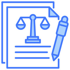 Essay Blue Icon