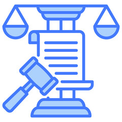 Law Blue Icon