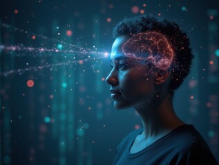 Human cognitive enhancement through direct brain-computer data interface

