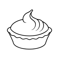 Butter Tarts Sketch Drawing