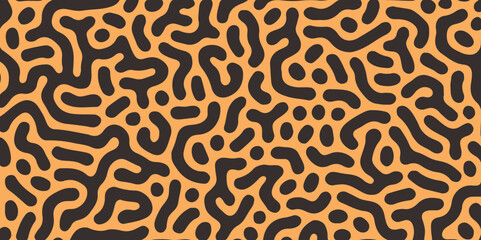 Abstract Turing pattern background. Reaction diffusion pattern. chaotic motion. biological texture. leather, fashion, textile, wallpaper, packaging, Turing, 3d, arts, Hand drawn, blots, hexagon, swirl