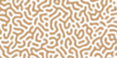 Fototapeta premium Abstract Turing pattern background. Reaction diffusion pattern. chaotic motion. biological texture. leather, fashion, textile, wallpaper, packaging, Turing, 3d, arts, Hand drawn, blots, hexagon, swirl