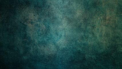 Fototapeta premium old grunge plaster wall. An elegant artistic backdrop showcasing a subtle transition from pastel green to light blue, creating a serene and calming effect