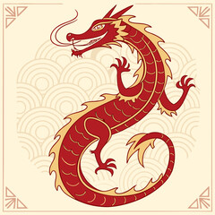 chinese new year dragon