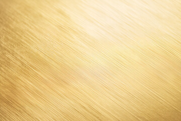 Macro Shot Of Brushed Gold Strip On Matte White Metal Showing Elegant Texture And Reflective Surface