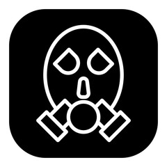 Fireman Mask Vector Icons