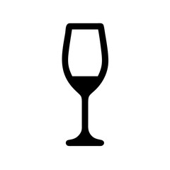 Wine glass vector illustration, wine glass icon, drinkware, beverage glass, alcohol glass, bar glass art