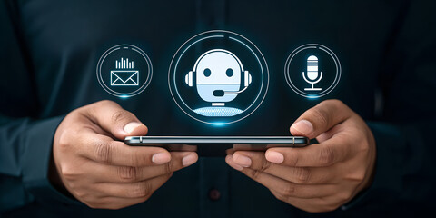 Ai chatbot mobile app virtual assistant customer service technology