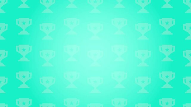 Animated Quiz Show Background Loop | Neon Glowing Lights and Emoji Elements | 4K Motion Graphics