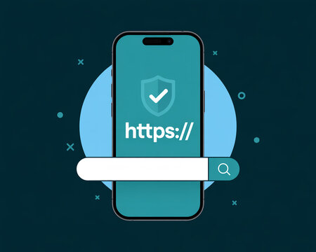 Secure mobile browsing https website protection