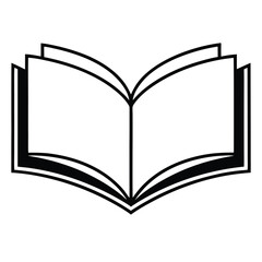 open book with heart