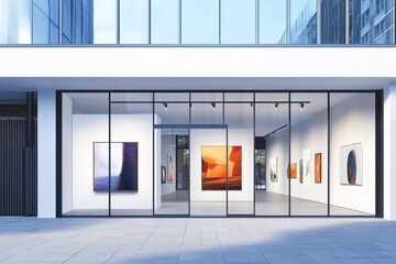 Modern Art Gallery: A Showcase of Contemporary Paintings