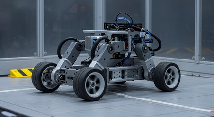 Autonomous four-wheeled robotic platform for research and educational purposes