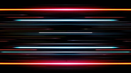 Light Spectrum Abstract: An electrifying display of dynamic lines, pulsating colors, and a spectrum of illumination dance across the visual plane.