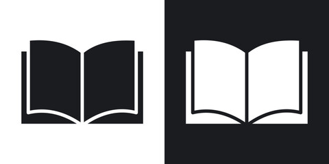Book icons. flat style design.
