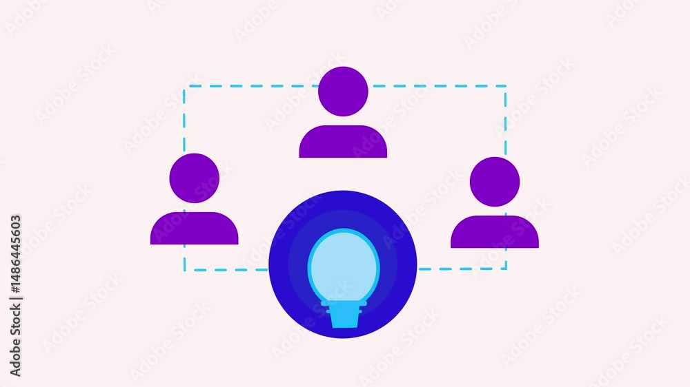 Aufkleber office icon and business icon animation . dynamic web icon set for professional use, ui/ux projects,
