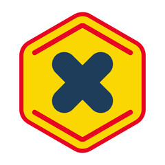 Obraz premium Hazard Icon