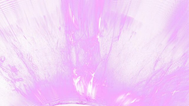 Leuchtende Linien, violette Datenstr&ouml;me und moderne Netzwerke f&uuml;r innovative Designprojekte, digitale Visionen - Abstrakter Technologie-Hintergrund
