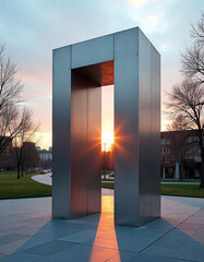 entrance to the park