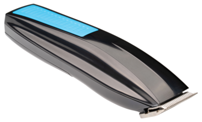 Hair clipper. Professional barber hair trimmer or clipper for Men haircut. Hairdresser salon equipment. Premium hairdressing accessories. Rechargeable electric black hair clipper. Isolated background