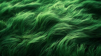 Obraz premium Vibrant Green Grass Field Texture Background Lush Nature