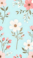 seamless floral pattern