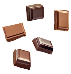 chocolate food dessert brown swee piece broken cocoa dark black chopped bitter slice block crushed candy many ingredient