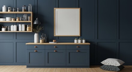 Kitchen wall interior 