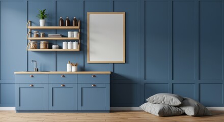 Kitchen wall interior 