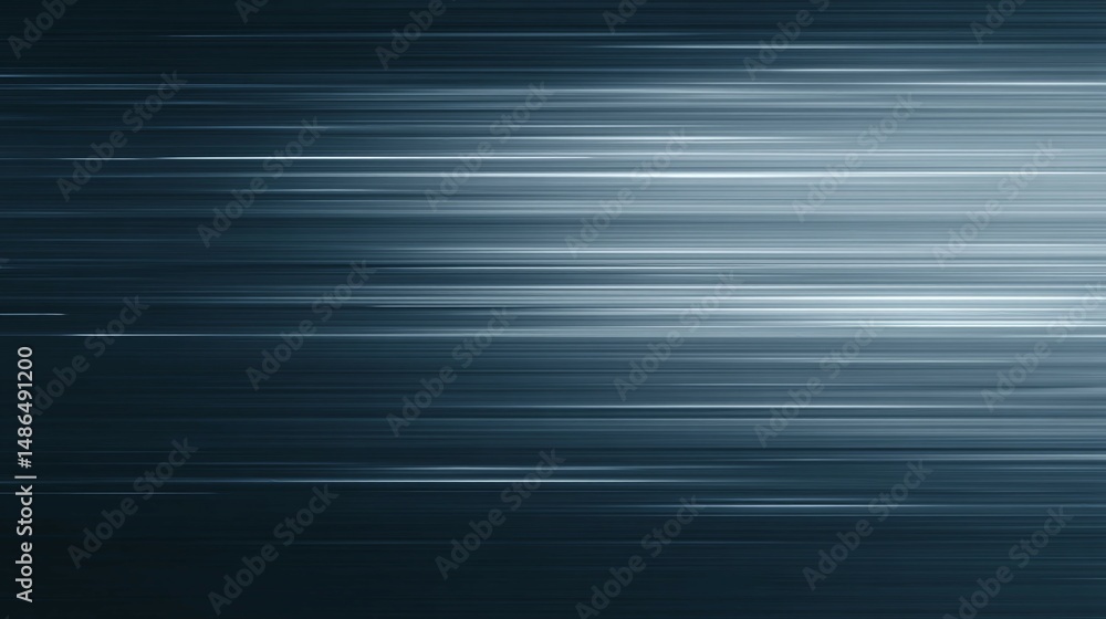 Wall mural abstract blurred motion lines in shades of gray and blue create a dynamic effect.
