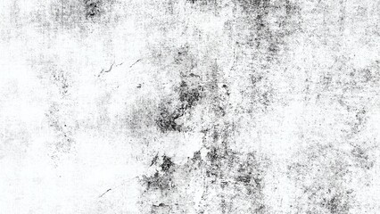Fototapeta premium Blurred black and white scratched grunge isolated on background, old film effect. Distressed retro paper abstract stock illustration cracked texture overlays for space or text.