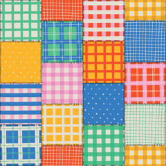 festa junina, S&atilde;o Jo&atilde;o, brazilian festival, seamless pattern