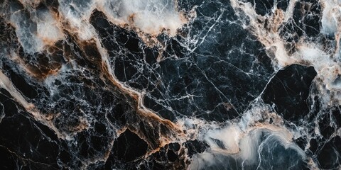 Dark, luxurious marble veining