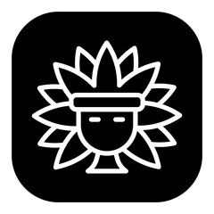 Obraz premium Native American Vector Icons