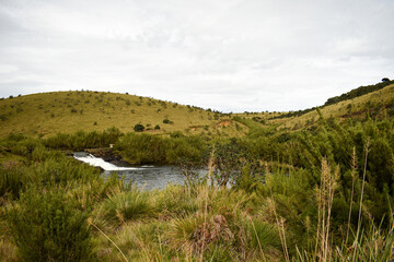 Chimney Pool (Belihul Oya River) in Horton Plains National Park, Sri Lanka.