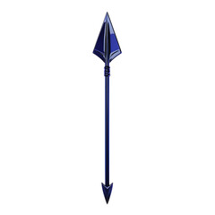 Contemporary Arrow with a Structured Layout in Class Isolated on Transparent Background