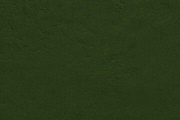 Dark green wall background. Green concrete texture grainy pattern