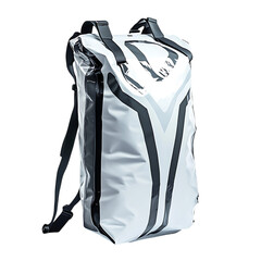 Sleek Waterproof Dry Bag with Futuristic Design Isolated on Transparent Background