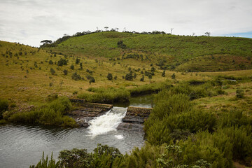 Chimney Pool (Belihul Oya River) in Horton Plains National Park, Sri Lanka.