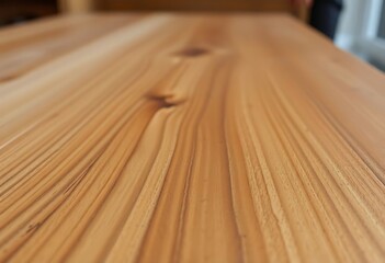 close up of a wooden table top