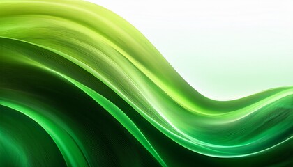 abstract spectrum wave illustration colorful modern green emerald wave background