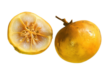 Juicy Star Fruit Delicious Tropical Star Apple Slices, Fresh and Ripe